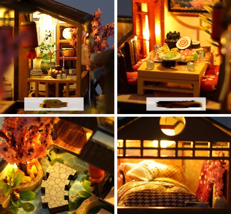 Houses Villas Models Educational Intelligent Hand Assembled Toys