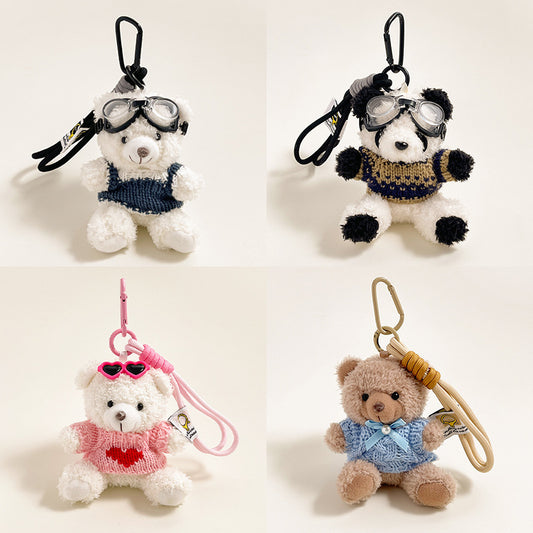 Cartoon Plush Doll Keychain Pendant Accessories