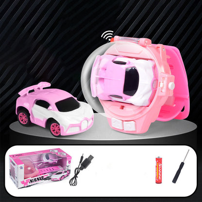 Wireless Remote Control Watch Electric Mini Car