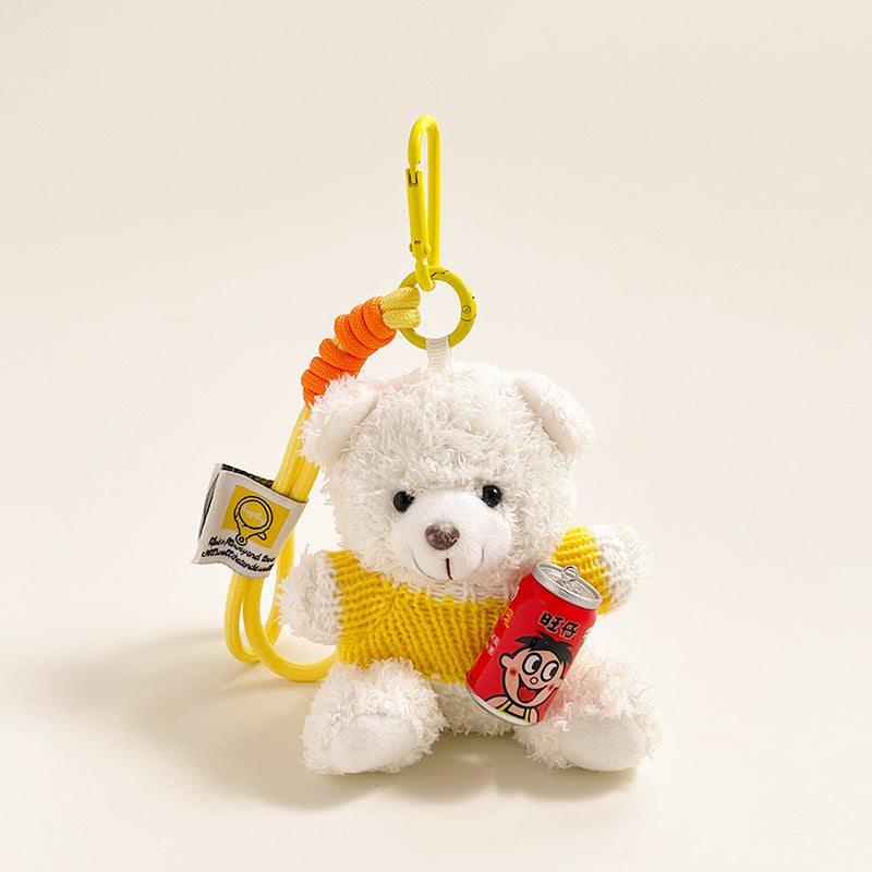 Cartoon Plush Doll Keychain Pendant Accessories