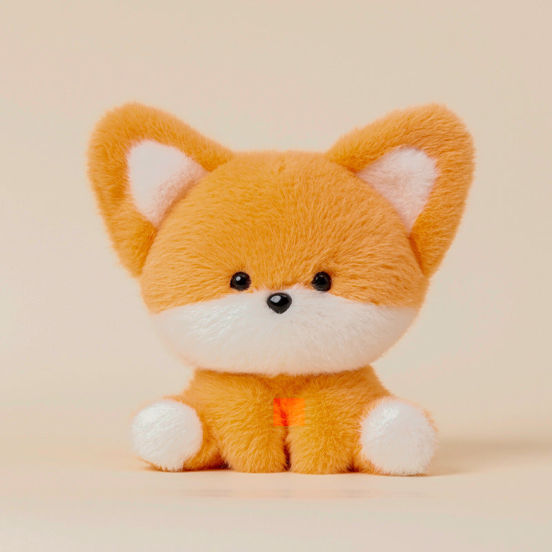 Table With Doll Small Ornaments Cute Plush Toy