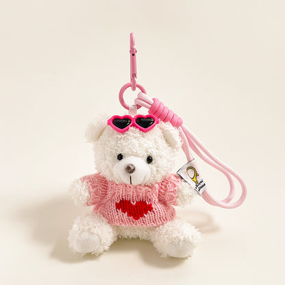 Cartoon Plush Doll Keychain Pendant Accessories
