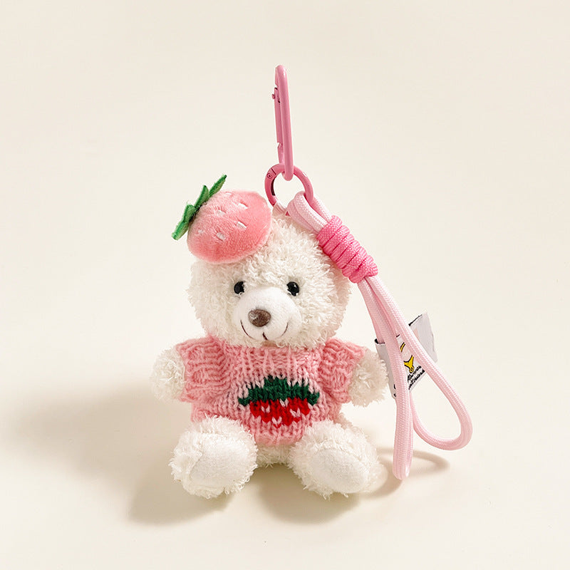 Cartoon Plush Doll Keychain Pendant Accessories