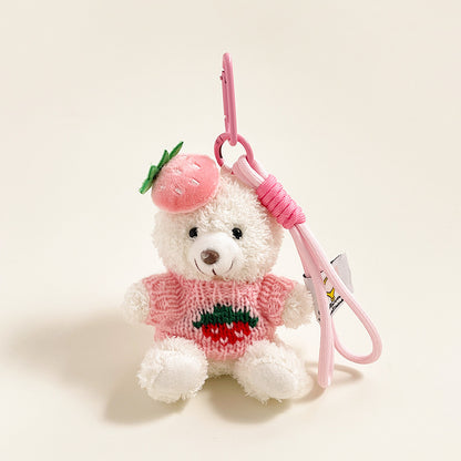 Cartoon Plush Doll Keychain Pendant Accessories
