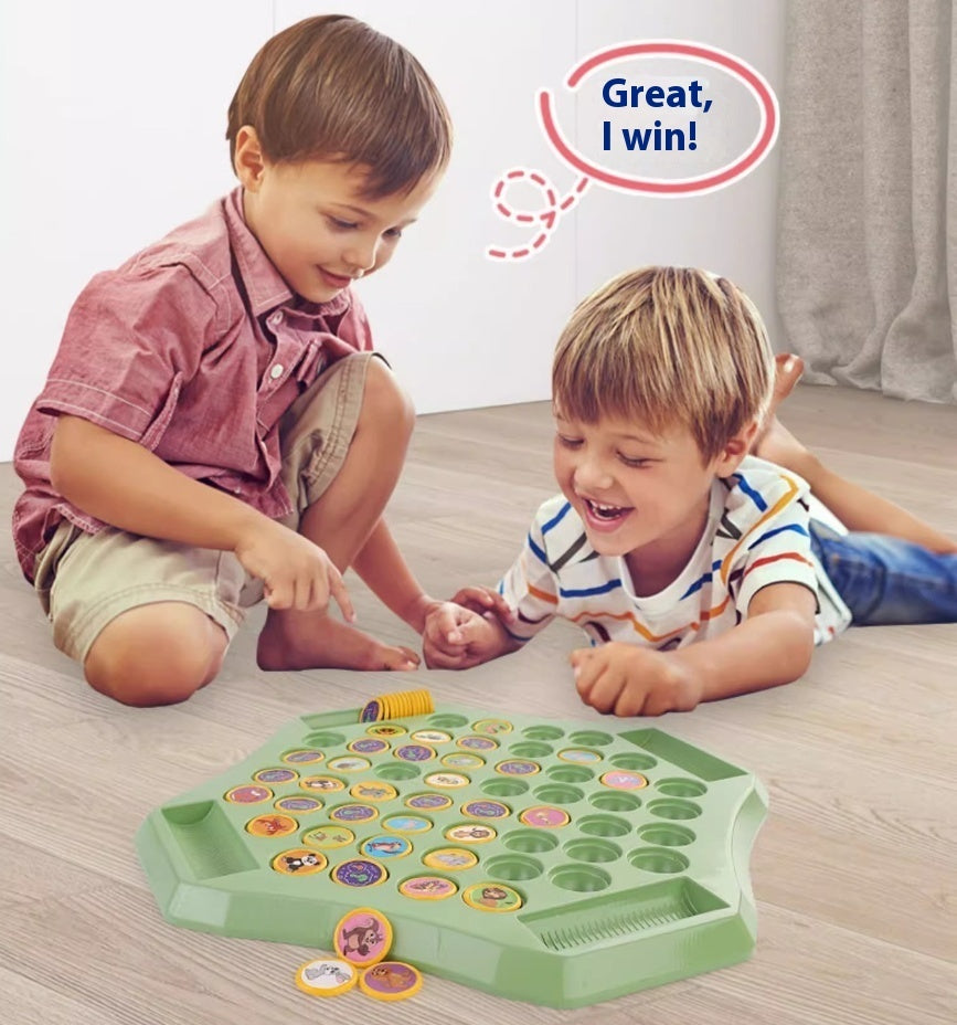 Memory Flip Chess Double Battle Concentration Training Children's Educational Toys
