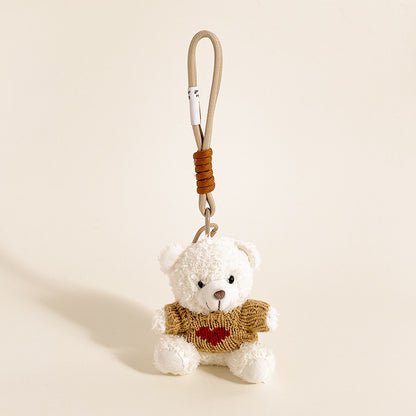 Cartoon Plush Doll Keychain Pendant Accessories