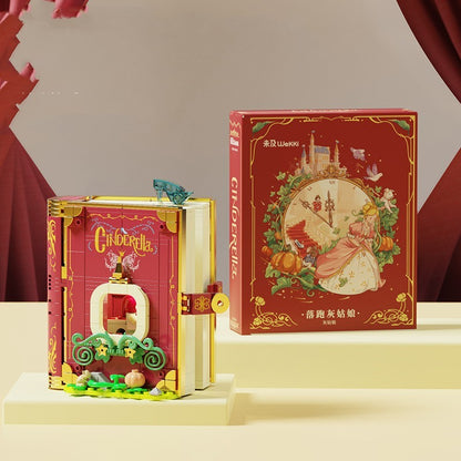 Assembling Small Particles Building Block Book Toy